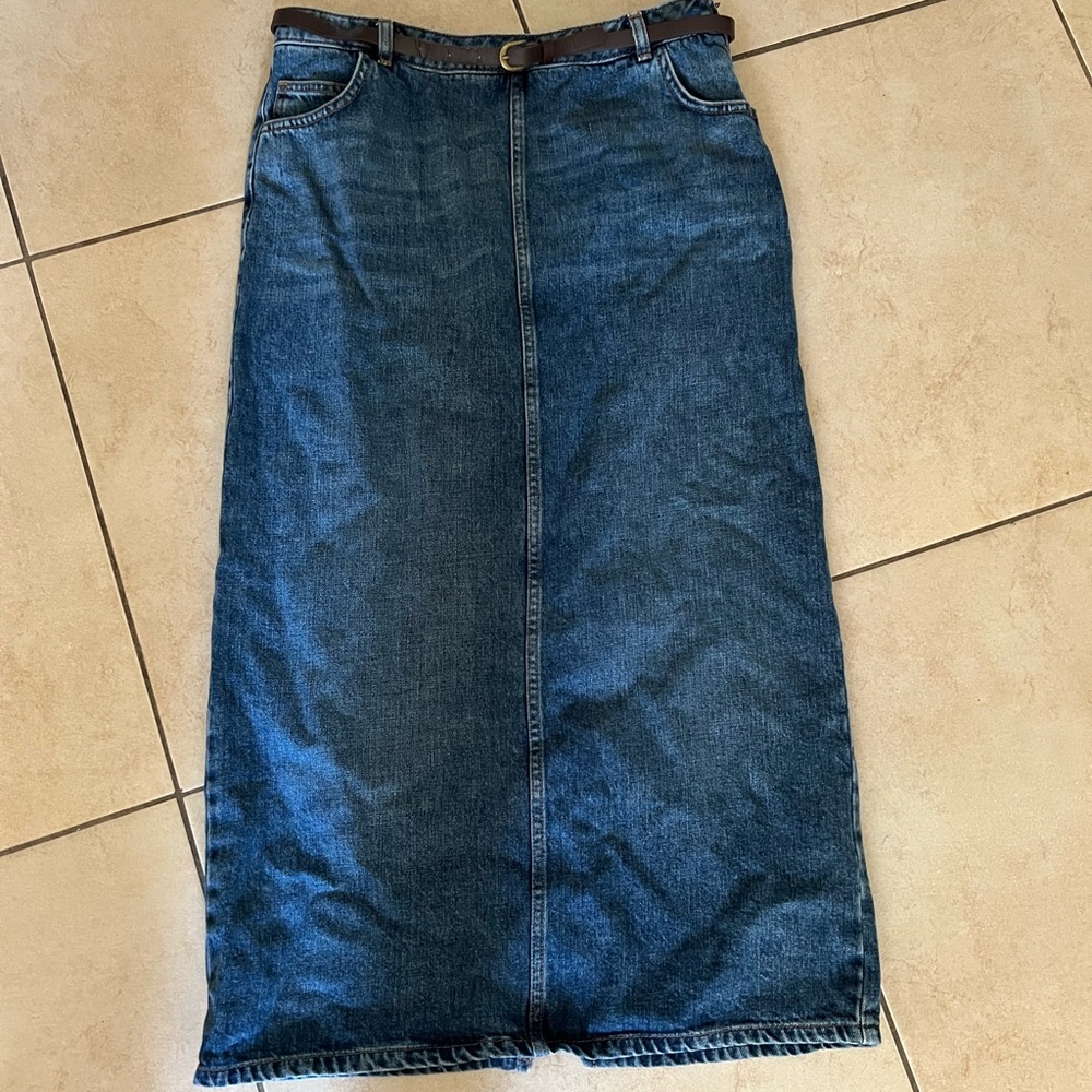 COPY - Maxi Denim Skirt